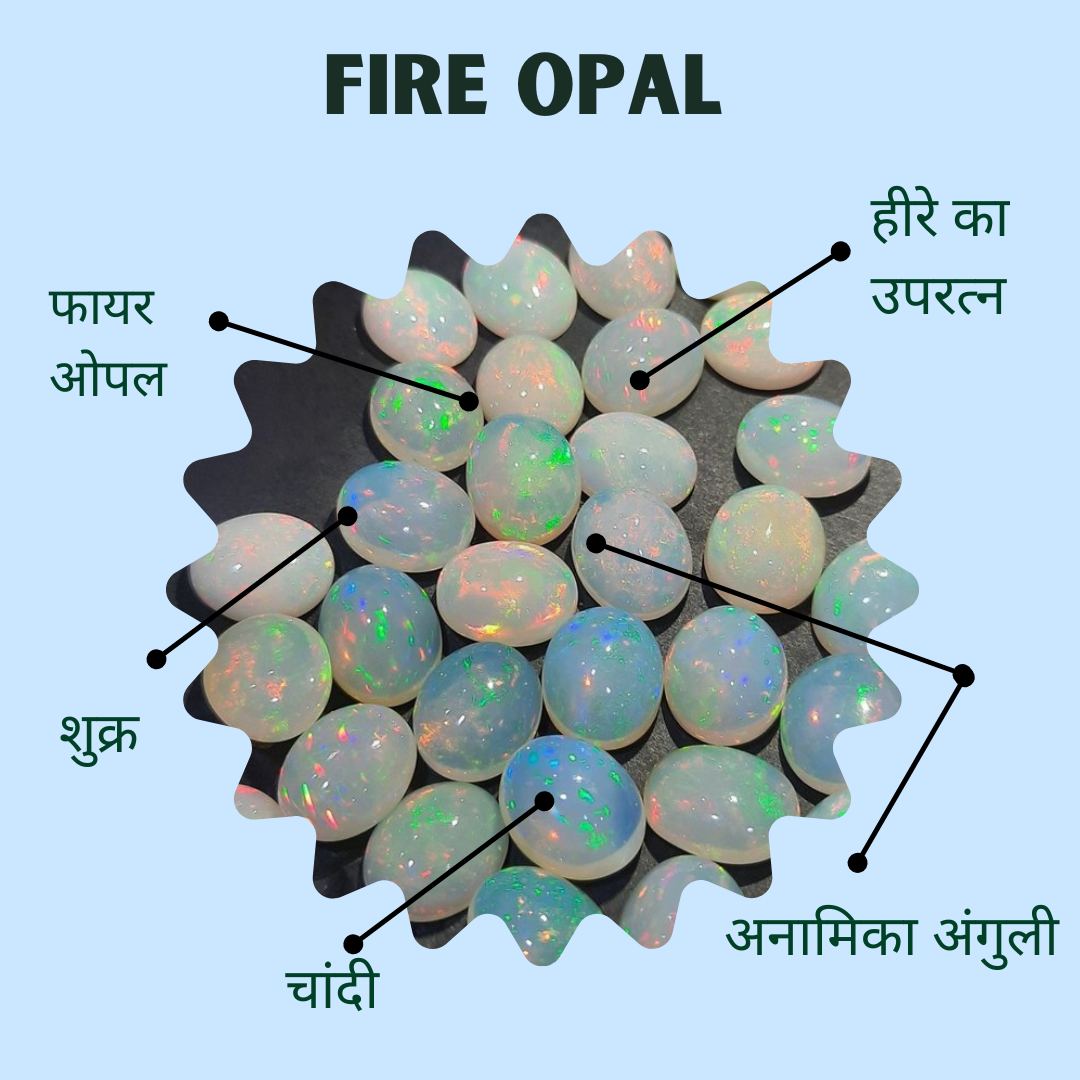 फायर ओपल (3 कैरेट)