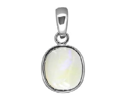 ओपल चाँदी पेंडल